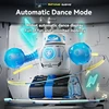 RC Robot Battle Boxing Robot 2.4G Remote Control Robot Light Sound Effects Humanoid Fighting Robot with Two Control Toys for Boy 3