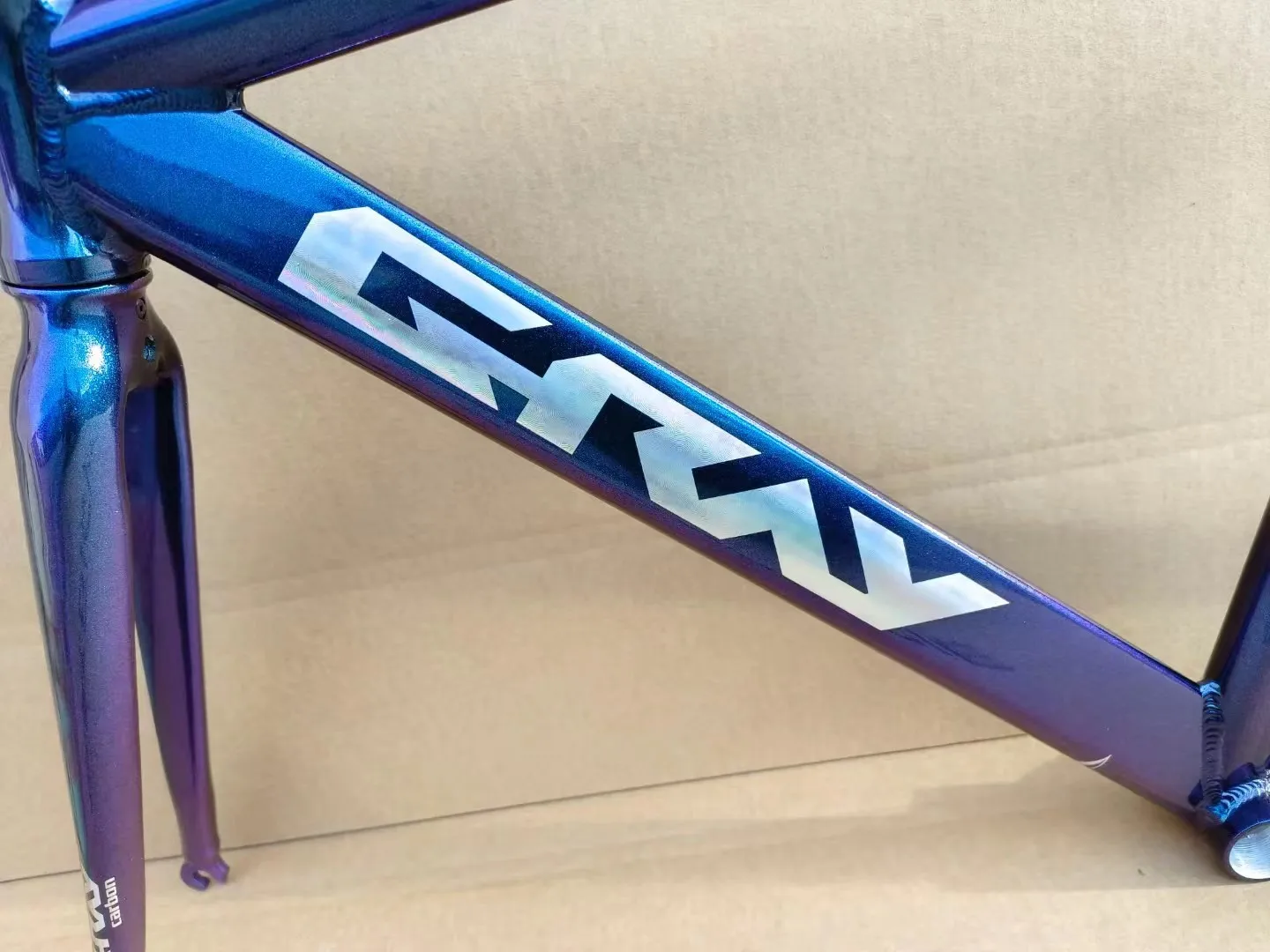 ロードバイクフレーム,アルミニウム合金,グレー,700c x 48cm, 52cm