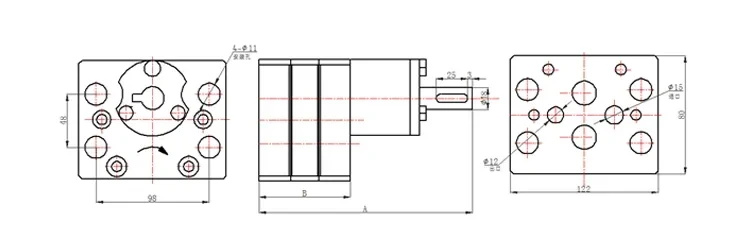 JH High Precision Gear Metering Pump 0.3% Accuracy for High Temp & Viscous Fluid