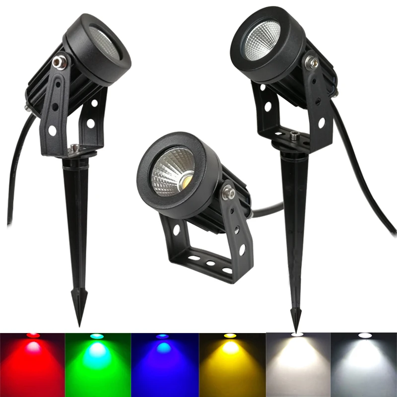 LED Garden Lawn Footpath Ground Street Lamp IP65 Waterproof Gardening Decoration Courtyard Lights 12V 220V Led Outdoor Lighting