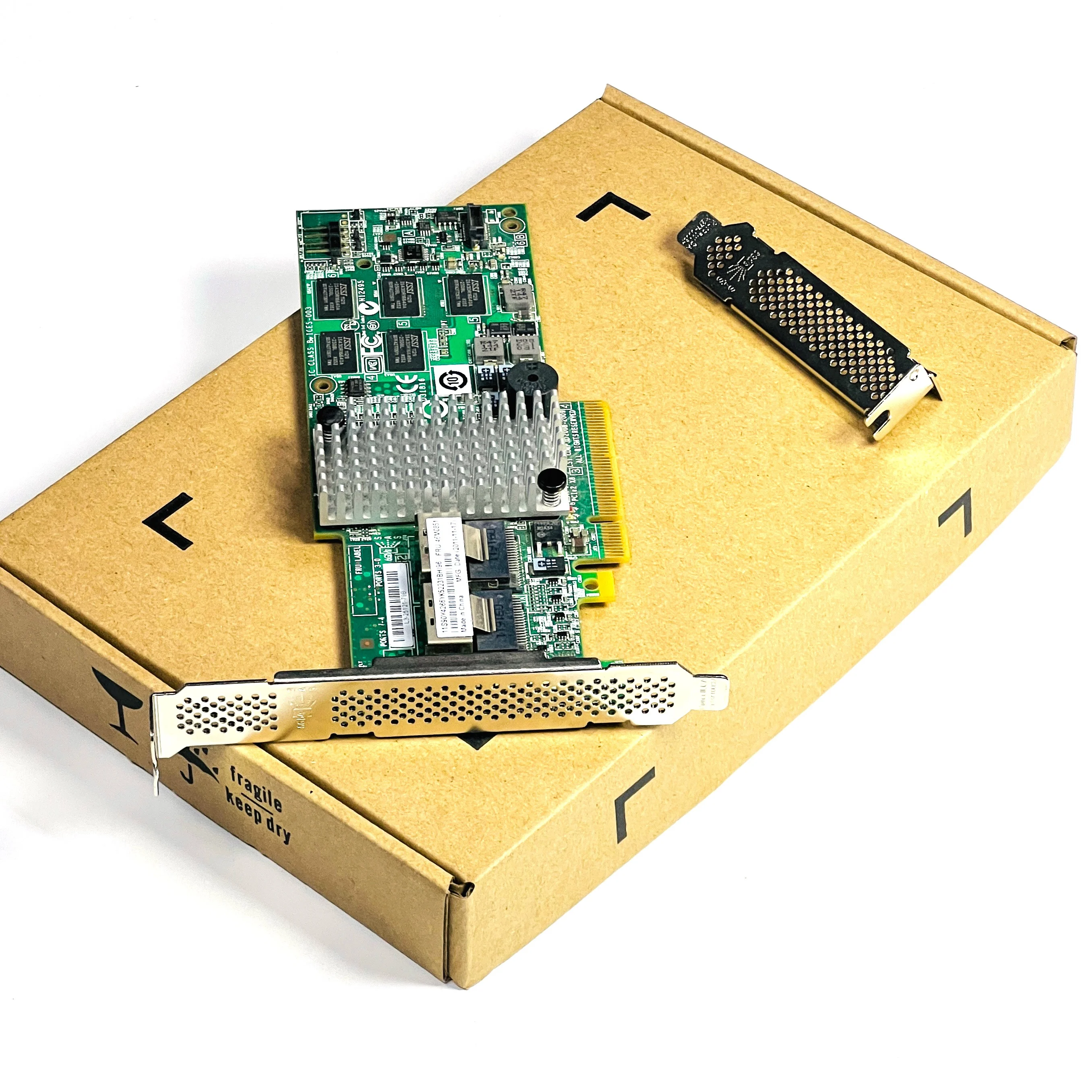 스마트 어레이 카드 RAID 컨트롤러, IBM M5015 메가레이드 9260 To 8i SATA / SAS 컨트롤러 RAID 6G PCIe X8 (LSI 46M0851용)