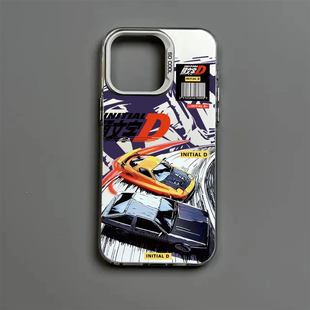 Anime Initial D AE86 Matte Phone Case - Stylish Back Cover