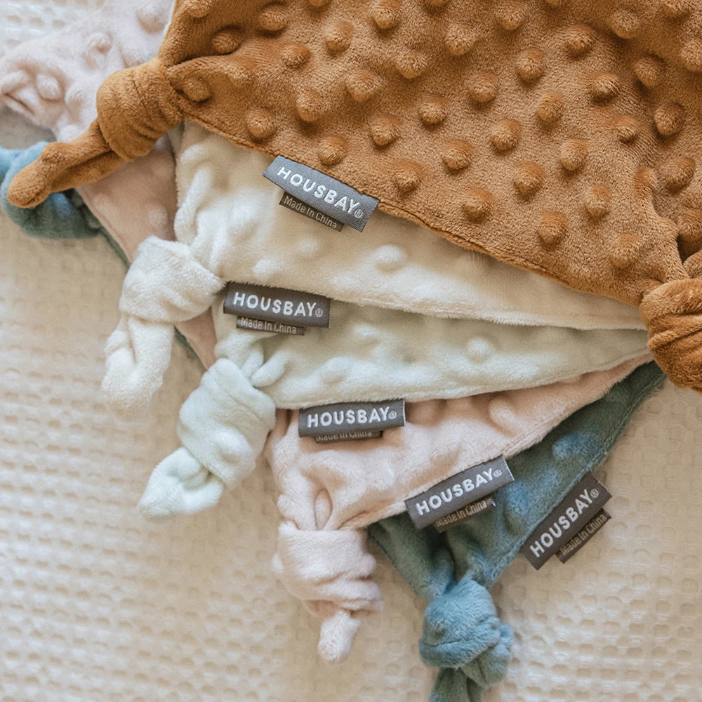 Baby Blanket For Newborn Appease Towel 1Pc Security Blanket Winter Doudou Velvet Soft Infant Facecloth Can Hanging Soother - 6
