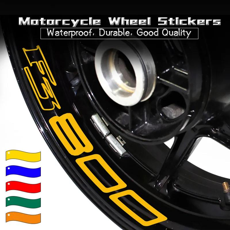 Alta Qualità Per Mv Agusta F3 800 F4 Mozzo Ruota Decalcomanie Riflettenti Adesivi Decorativi Impermeabili Accessori Moto F3 800 F4