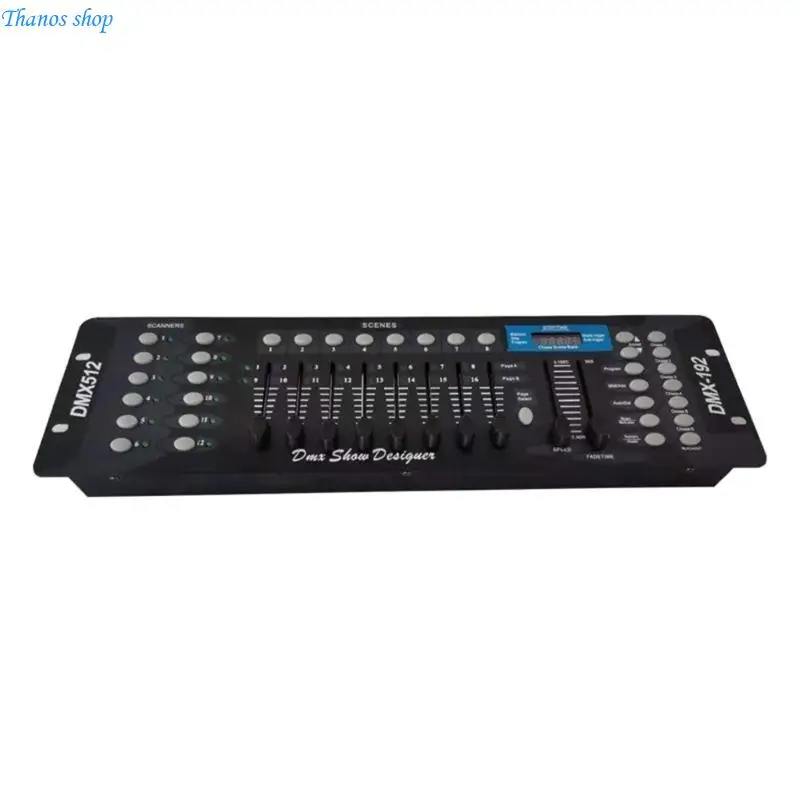고급 192 채널 DMX512 이벤트 플래너 용 조명 컨트롤러 콘솔 X37A