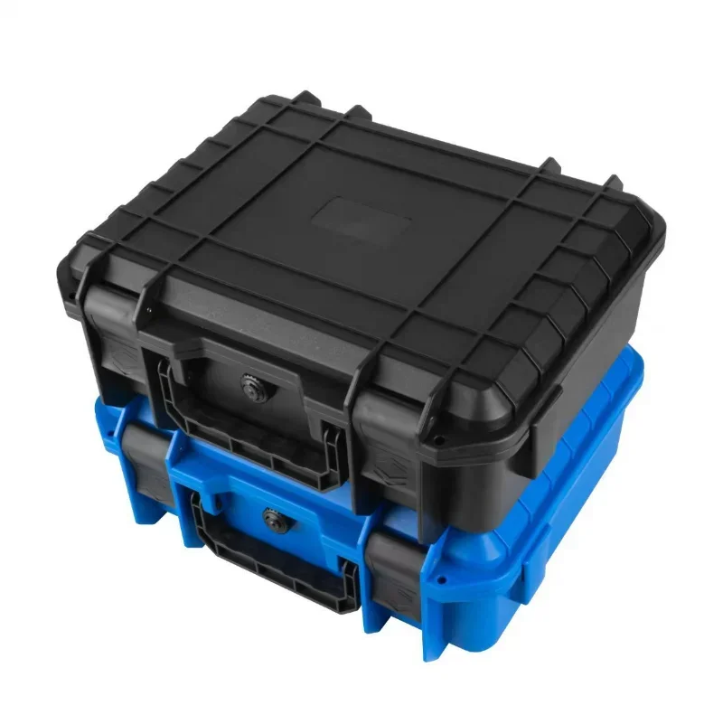 ABS Tool Box Plastic Safety Equipment Instrument Case Portable Dry Tool Box Impact Resistant Tool Case with Pre-cut Foam Box 4