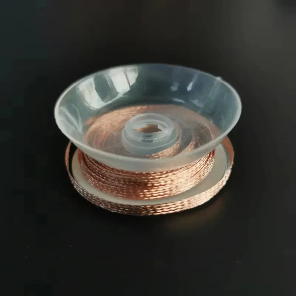 Desoldering Braid Tape Copper Solder Wire Soldering Wick Tin Solder Removal Braid Welding Wire Repair Tool 1.5/2/2.5/3/3.5/4mm