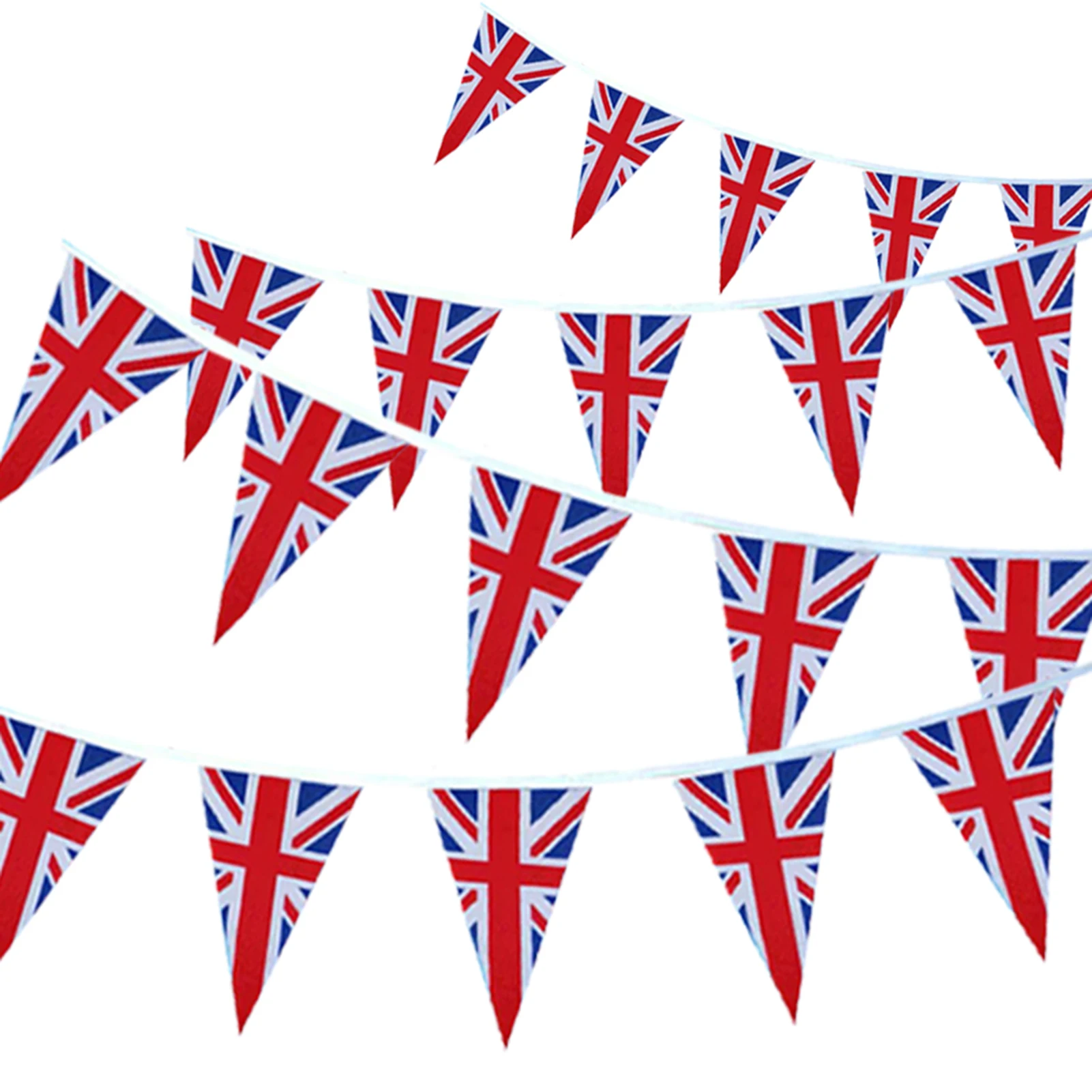 British Flag Banner UK Flag British Pendant Bunting Queen's Jubilee Pennant United Kingdom