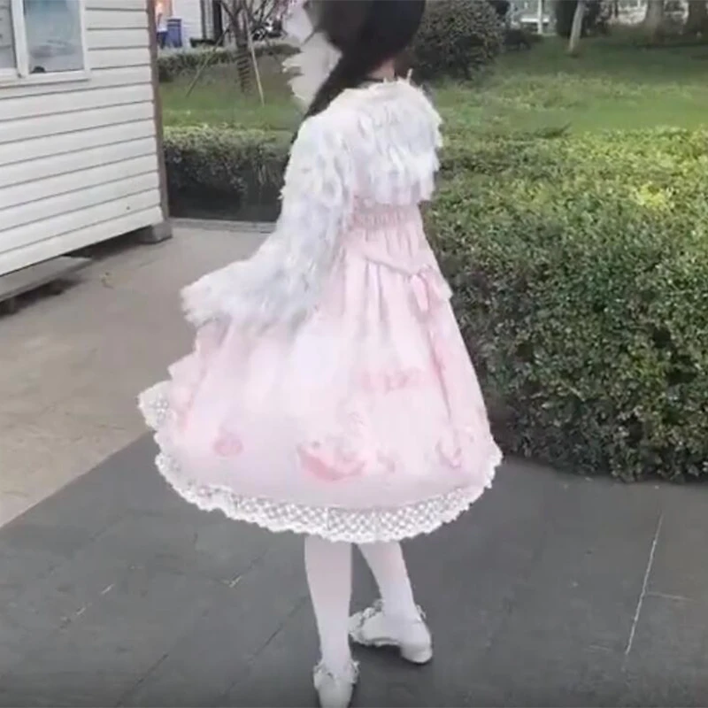 Multilayer White Petticoat Fluffy Lolita Skirt Support Boneless Soft Yarn Canopy Dress Accessories Girl Japan Cosplay Clothes