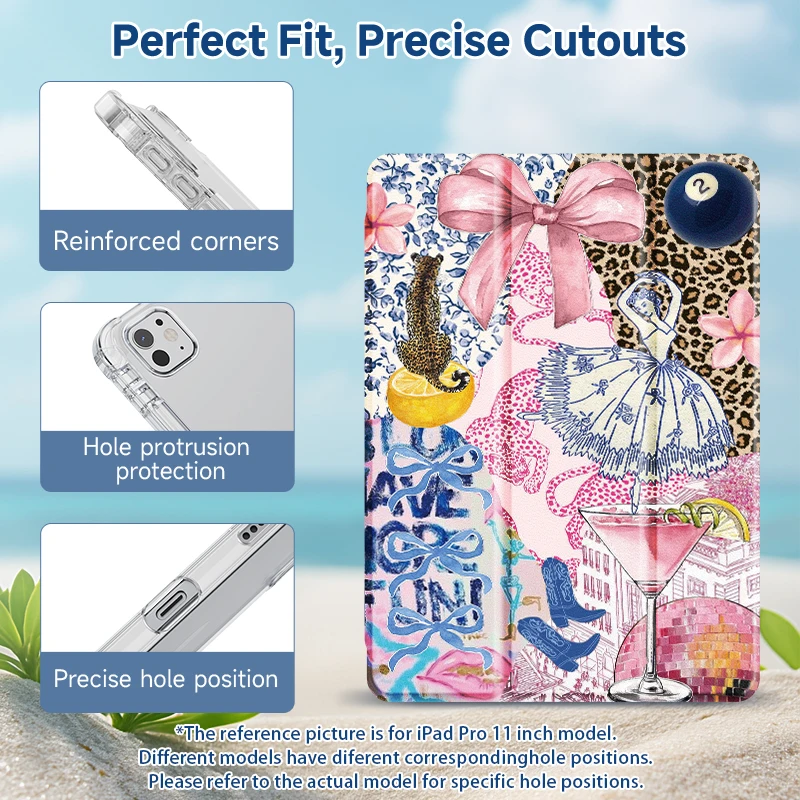 Sleek Protective iPad Case with Pen Slot