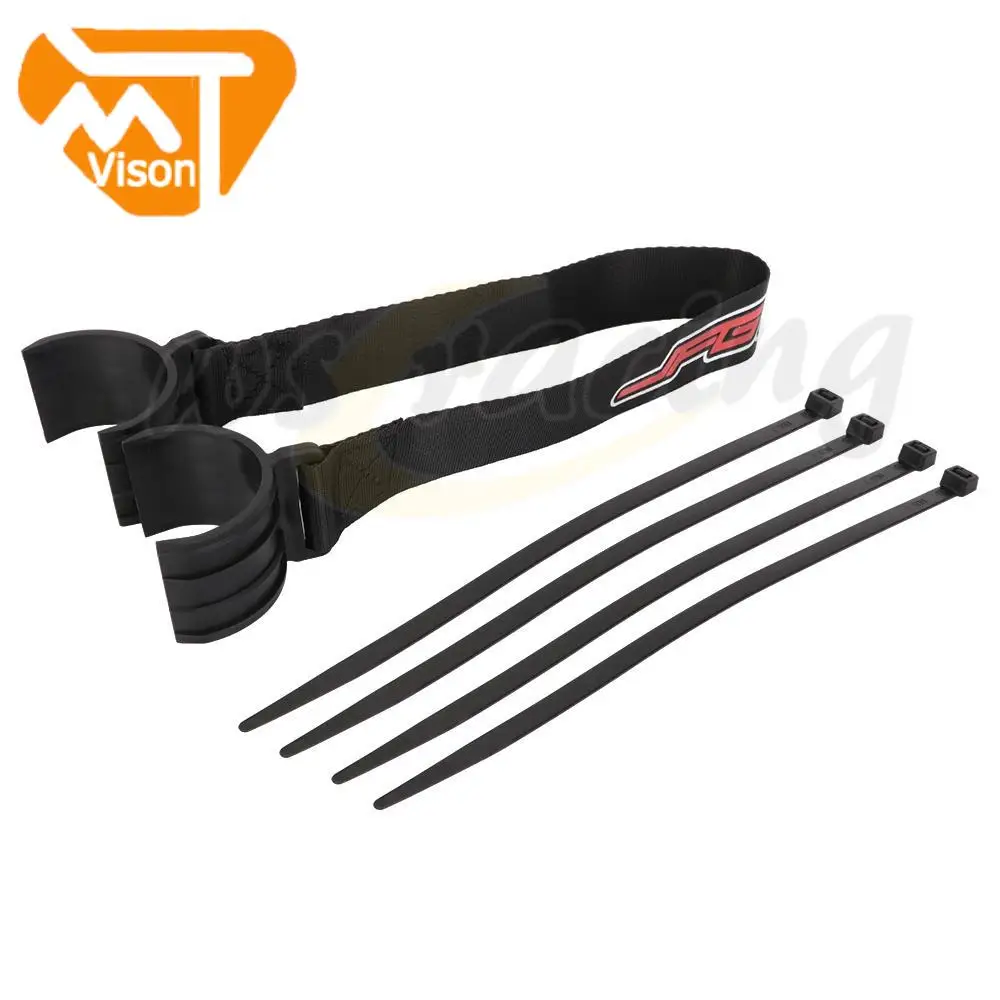Motorcycle Universal Front Rear Protective Rescue Pulling Belts Ropes Holding Straps Kit Fork Tube For KTM HONDA SUZUKI HARLEY 5