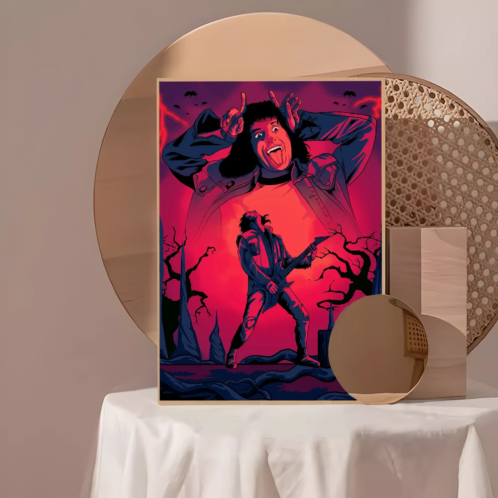thumbnail image 1 of Stranger Things Eddie Munson Art Movie Sticky Posters Retro Kraft Paper Sticker DIY Room Bar Cafe Aesthetic Art Wall Painting, 1 of 5