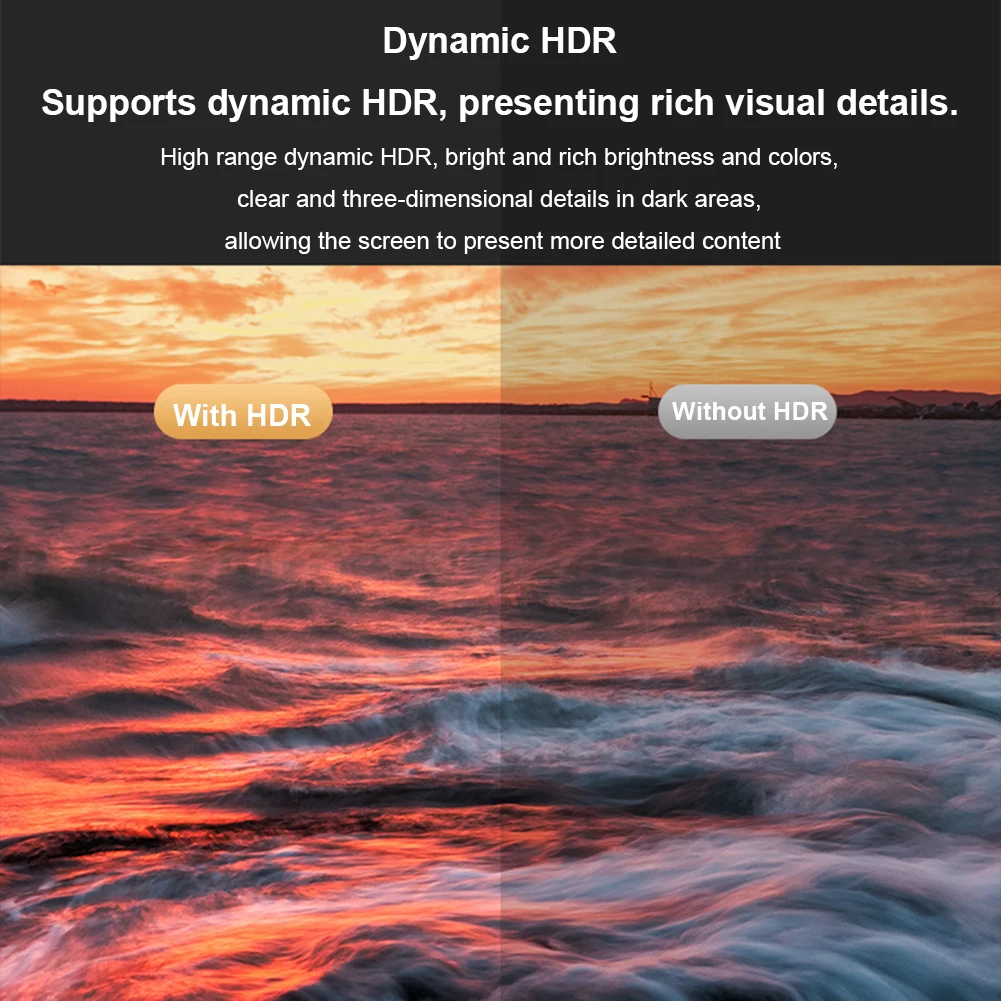 지지대 다이내믹 HDR C타입-디스플레이 포트 1.4 케이블 변환기, 맥북 에어, 프로 노트북, 모바일용 익스텐션 케이블