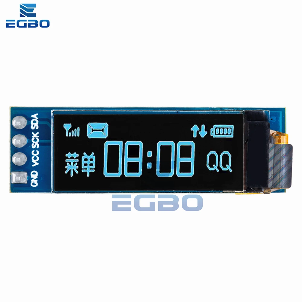 0.91 inch OLED module 0.91" white blue OLED 128X32 LCD LED Display module 0.91" IIC Communicate 1PCS/5PCS oled display module lcd display module display module led display