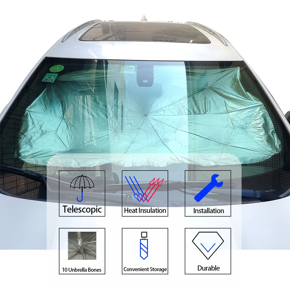 Car Windshield Sunshade Car Front Shading Sun Protection Heat Insulation Cover For Chery Omoda C5 Crossover Omoda 5 FX