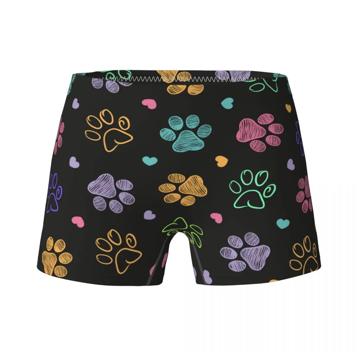 Young Girls Cute Animal Paw Cat Boxers Children's Cotton Cute Underwear