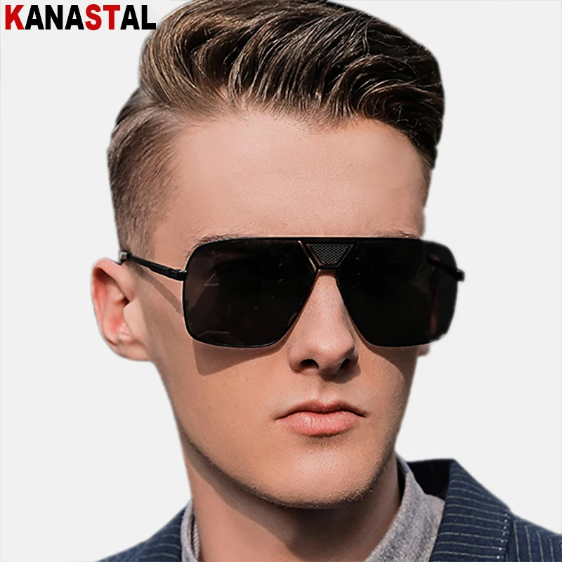 Men Polarized Sunglasses Square TR90 Eyeglasses Frame UV400 Retro Male Sun  Glasses Driving Fishing Outdoors Sunshade Eyewear - AliExpress