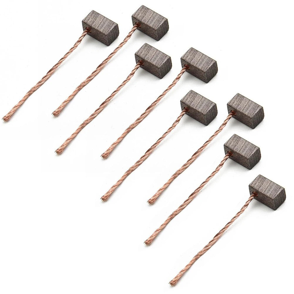 Electric Motors Carbon Brush For Automotive Blower Motor Casement Lift Motor 8pcs Carbon 6x6x10mm High Quality eaton char lynn hydraulic motor 112 112 1131 006 112 1068 006 char lynn low speed high torque motors