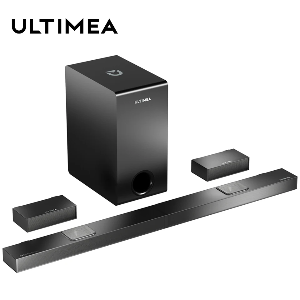 ULTIMEA 5.1.2 Dolby Atmos Sound Bar with Subwoofer