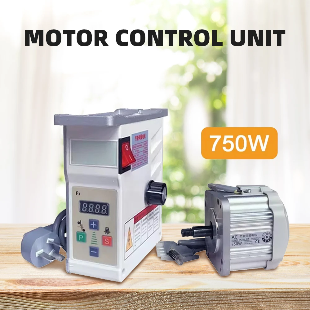 220V 750W Servo Motor Brushless Motor Control Set Knob Energy-saving for Electri