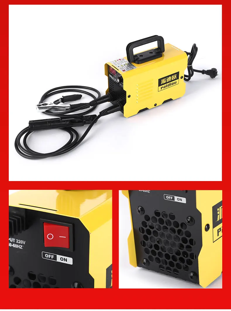 Mini household welding machine MMA-250 portable DC welding machine household small