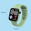 YIKAZE LED Digital Watch For Kids Boys Girls Disposible Sports Watches Silicone Strap Children Digital Electronic Watch Clock 6