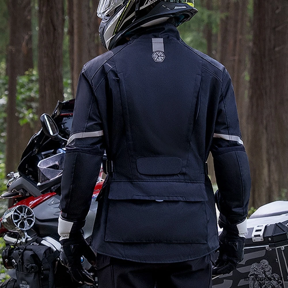 오토바이 라이딩 재킷 수트 방수 오토바이 바지 산악 자전거 사이클링 추락 방지 재킷 모토 크로스 재킷