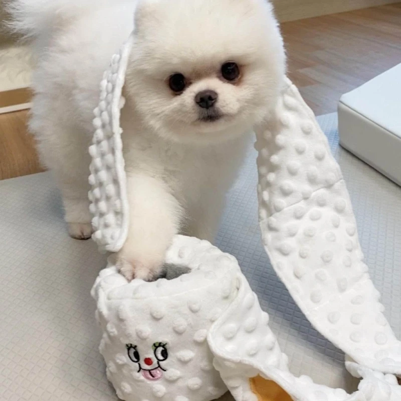 

Ведро с вращающейся бумагой для сбора фекалий, набор игрушек, плюшевые игрушки для собак, прячущие игрушки для домашних Прямая