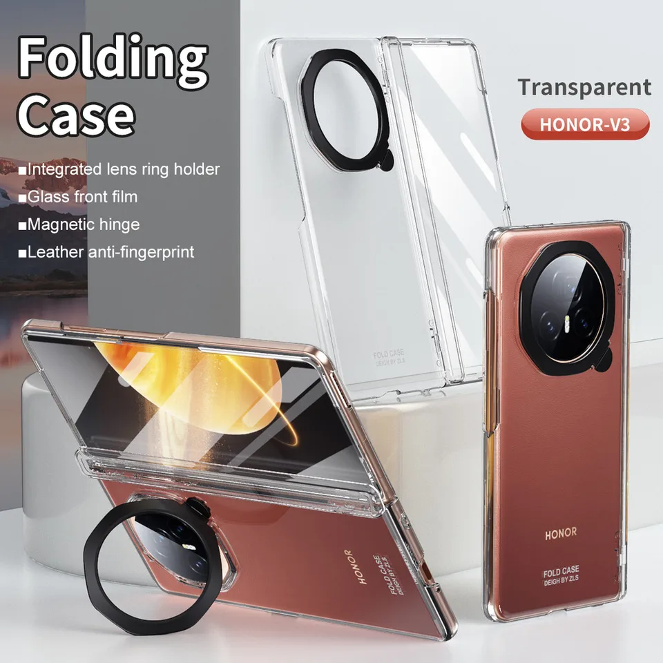 ELECTRO-WEIDEWORLD Cover for Honor Magic V3 5G, Transparent Shockproof