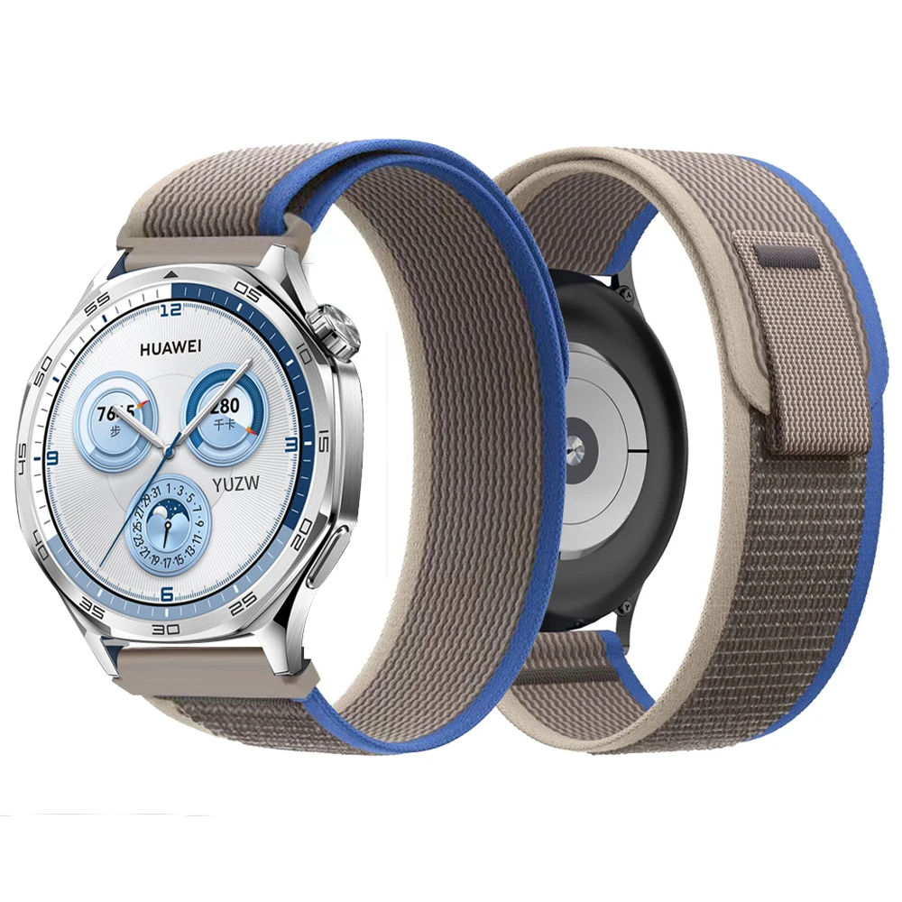 Nylon Loop Watch Strap, Universal 20mm 22mm Band Replacement