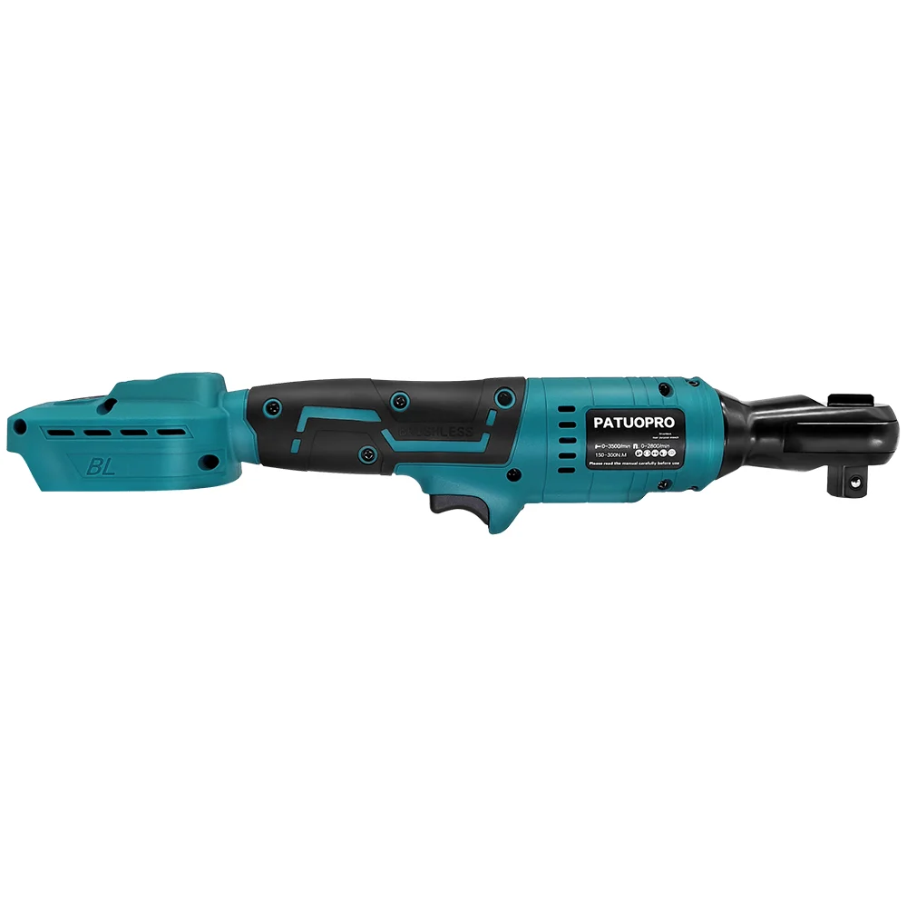 Brushless Electric Ratchet Wrench 300N.m Cordless Wrench Remove Screw Nut Auto Repair Tool For Makita 18v Battery(No Battery) 4
