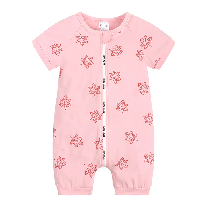 Baby Bodysuits Fur 0-36Months Baby Girls Boys Summer Print Short Sleeve Romper Novelty Infant Bodysuit Outfit Newborn One-piece Toddler Clothing cute baby bodysuits Baby Rompers