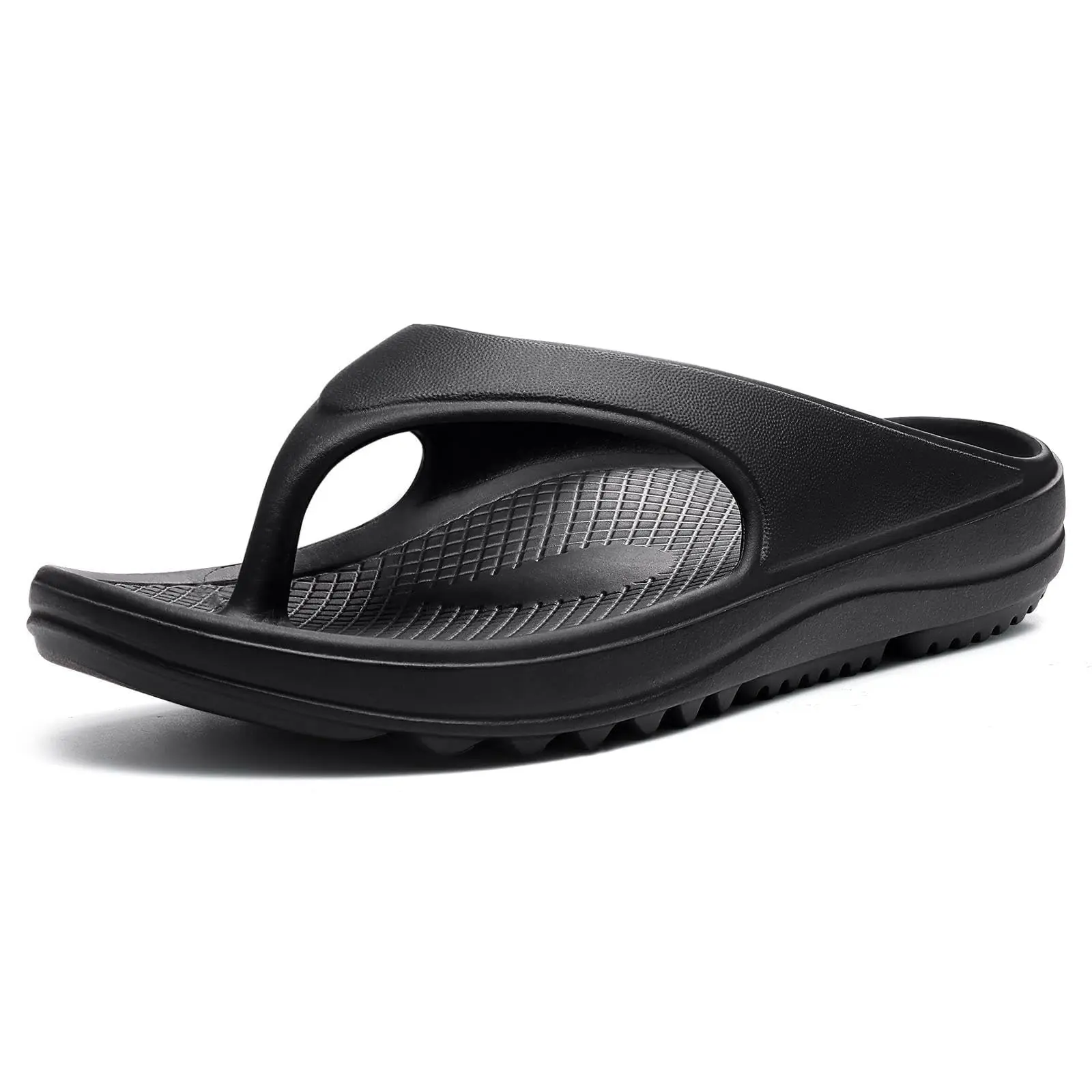 Evshine Orthopedic Flip-Flops with Arch Support for Women - Anti-Slip Beach Sandals with Soft Sole