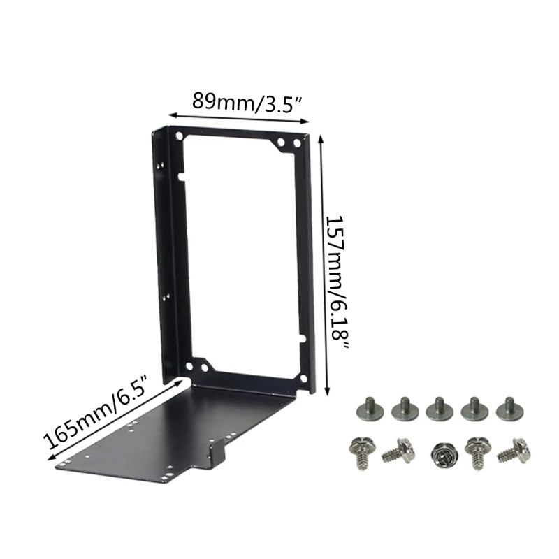 Practical NR200 forAtx Power Supply Holder Vertical Barcket Enhances PC Gaming