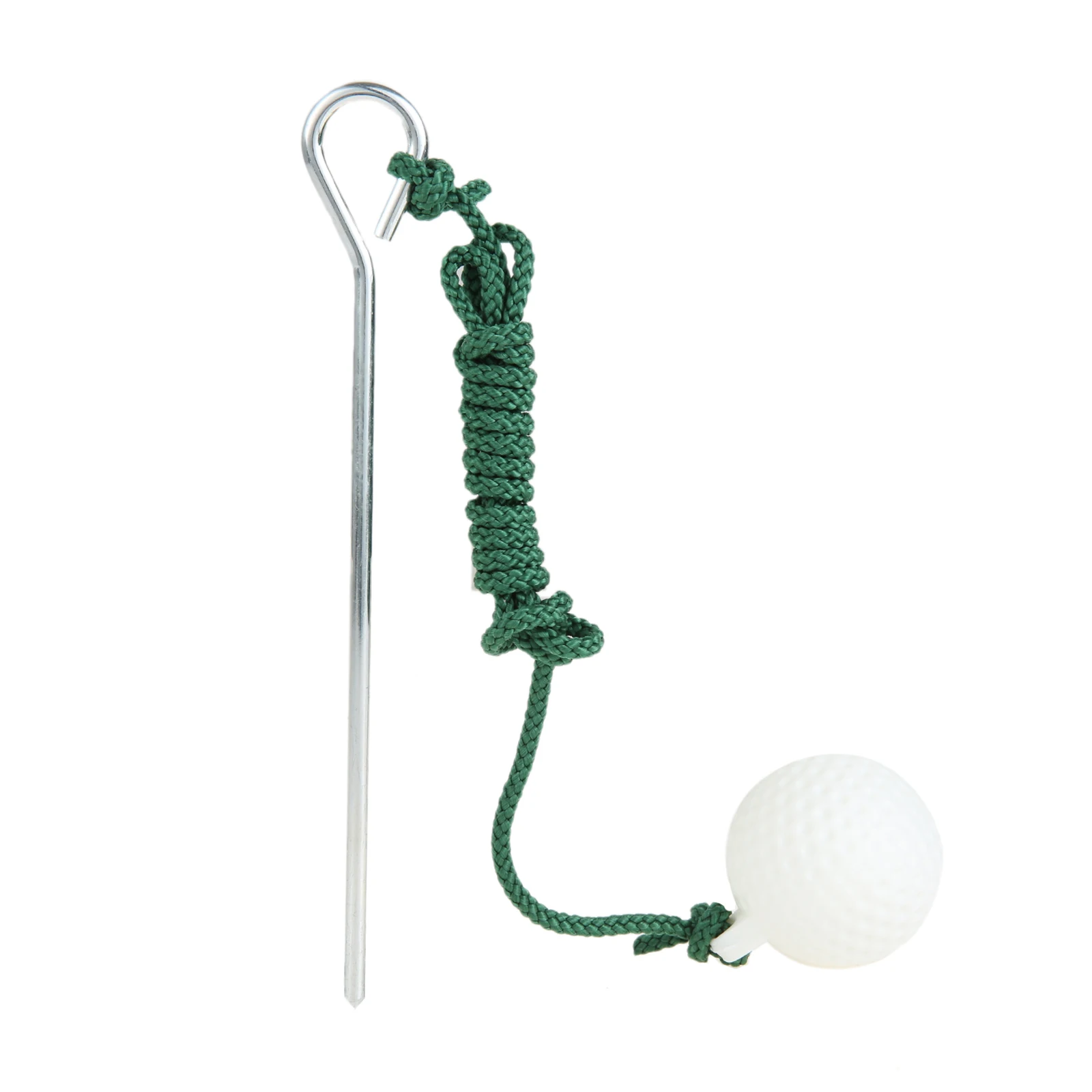 Green White Golf Driving Ball On Cord Per La Pratica Di Guida Corda Pallina Da Golf Hit Shot Putting Training Practice Aids Swing Practice