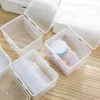 New Transparent Storage Box Organizer Small Card Holder Jewelry Case Plastic Storage Box Container Mini Boxes Packaging Case 3