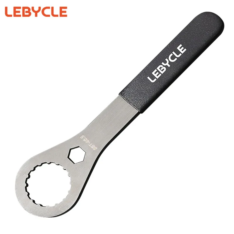 Lebycle MTB Road Bike Stainless steel Bottom Bracket Wrench Bicycle Bottom diameter 39/40.5/44/46/50MM BB Removal Tool Wrench