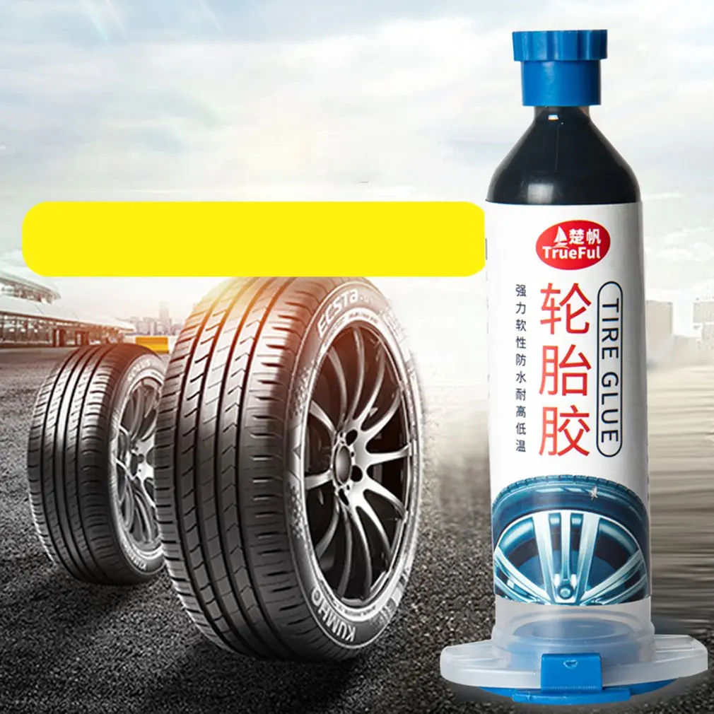 Car Tire Rubber Repair Glue Special Glue Tire Crack Strong Black Rubber