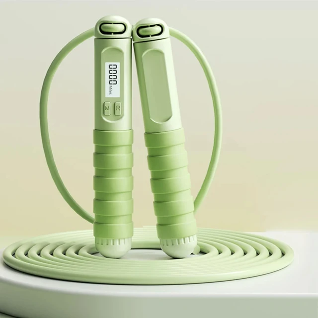 Electronic counting jump rope adult weight loss fitness exercise for men and women 2