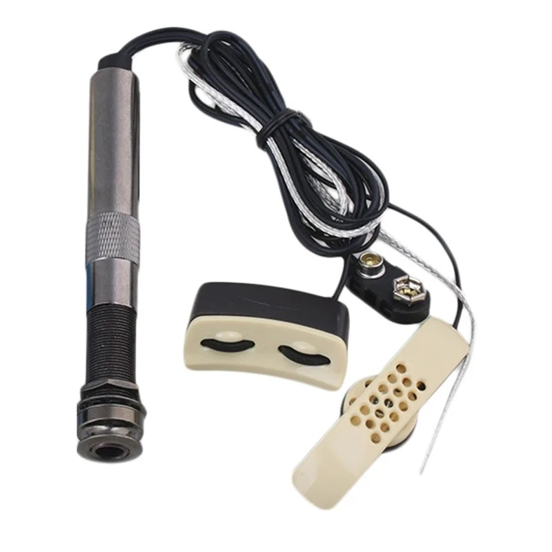Guitar Microphone Pickup Multicolor Adjustable Microphone Sound Hole Pickup For Classical Guitar