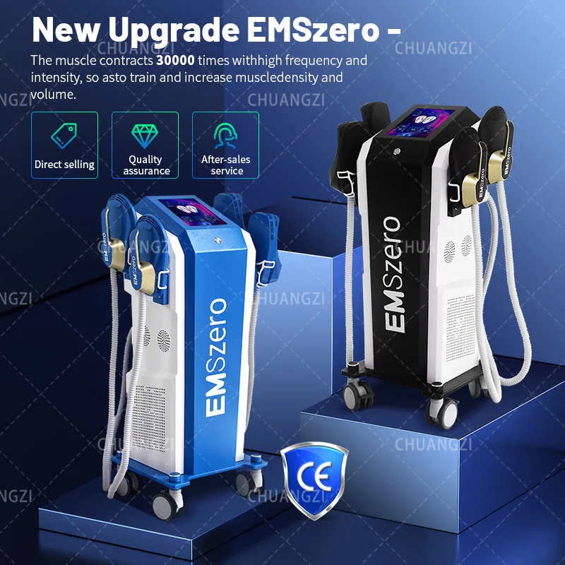

EMSZERO Neo устройство для скульптурирования тела 6500 Вт RF формирование электромагнитного мышечного стимулятора устройство для похудения 2024 200 Гц