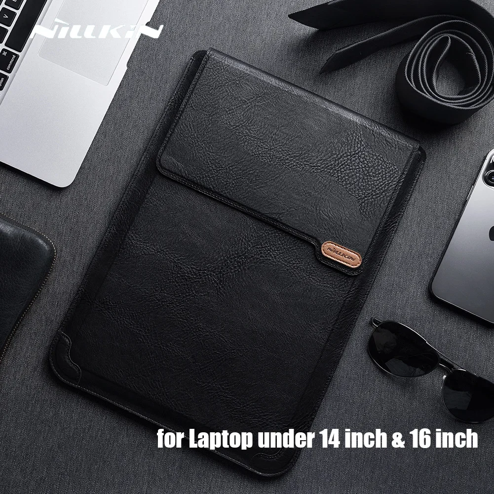 Nillkin Leather Versatile Laptop Sleeve For Macbook 14 16 Pro Air