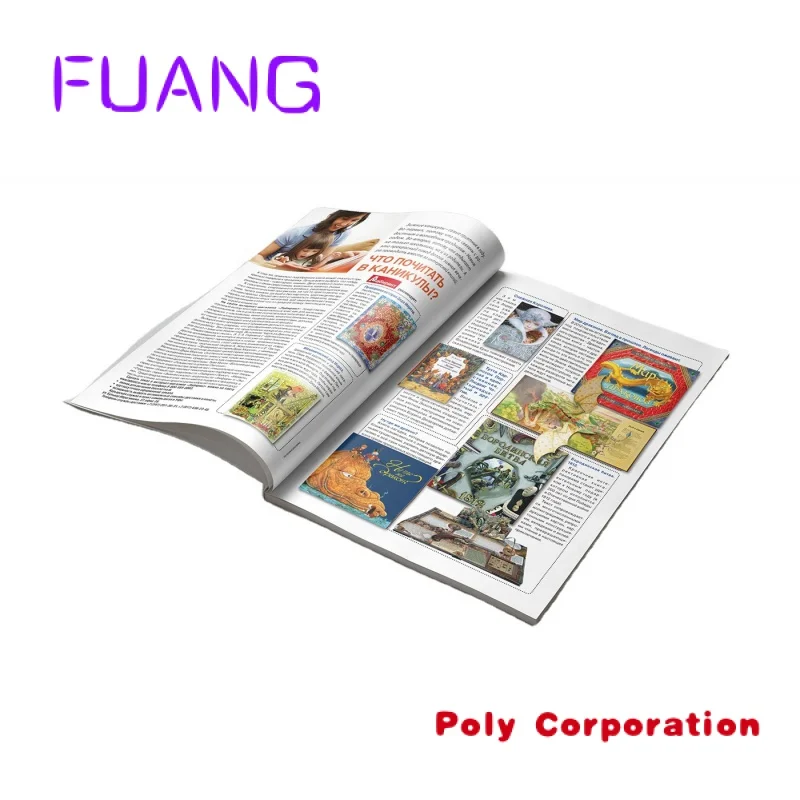 Factory Offeset book Printing Cheap Magazine Print Booklets
