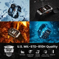 2025 KOSPET TANK X2 Ultra GPS Smart Watch For Men 3D Curved Screen Stainless Steel Body Compass Altimeter Waterproof Smartwatch 2