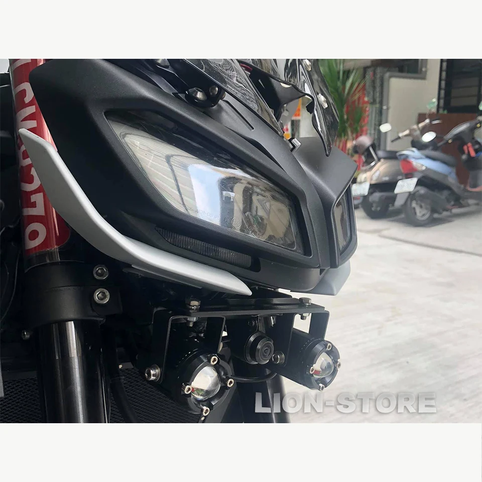 フォグランプスポットライトブラケット mt 09 ヤマハ mt09 sp mt 09