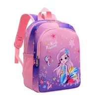 2024 Baby Girls 2-6 Years Old kids Engineering Backpack Cartoon School Backpack Kids Kindergarten Small School Bag Cute Backpack 4