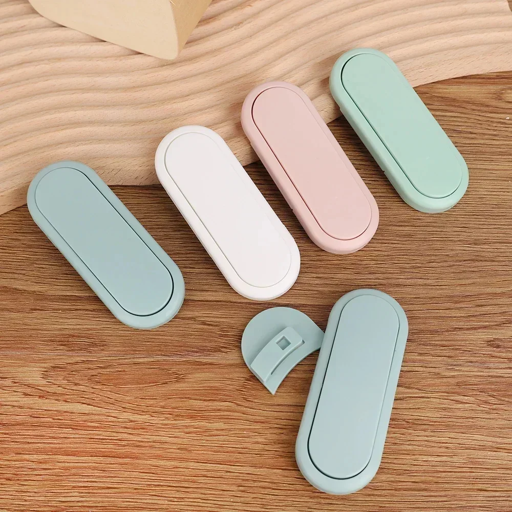5pcs Children’s Drawer Safety Latch Cabinet Door Protection Baby Anti Pinch Hand Invisible Lock Opposite Door Wardrobe Lock Baby & Maternity