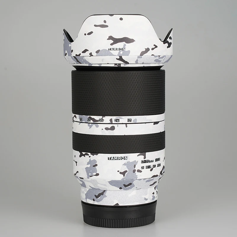 

For TAMRON 17-70 F2.8 Lens Protection Film Sony Mouth Sticker Carbon Fiber 1770 Camouflage 3M