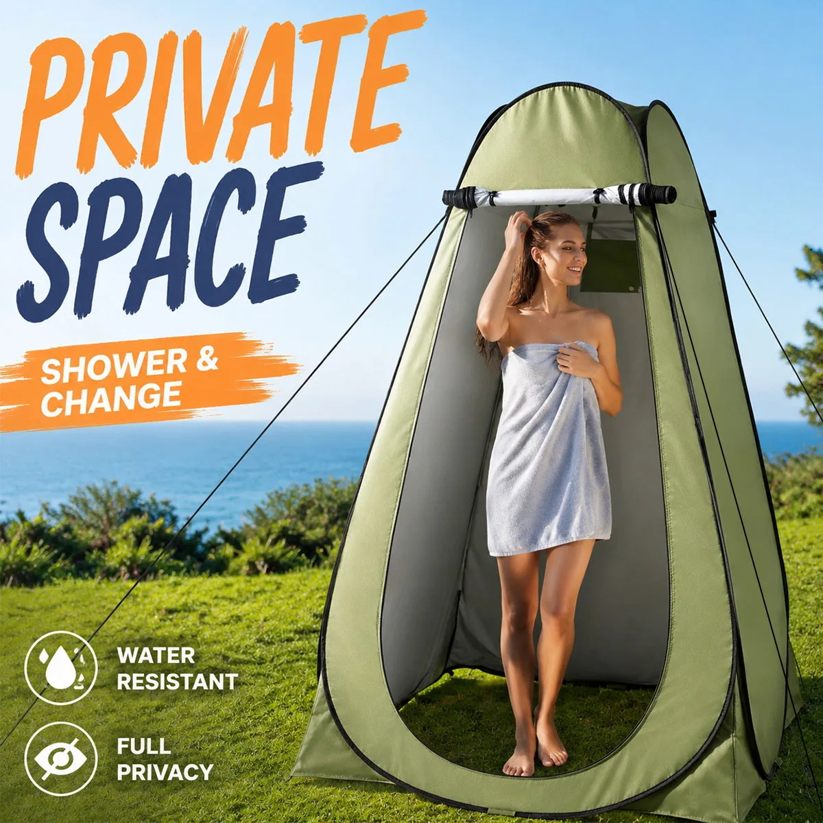 Pop Up Portable Privacy Changing Tent 2