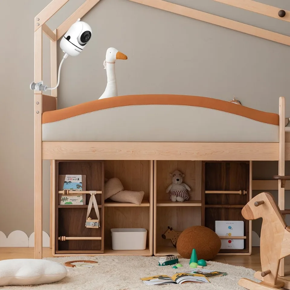 HelloBaby 4 Camera Baby Monitor with Flexible Clip